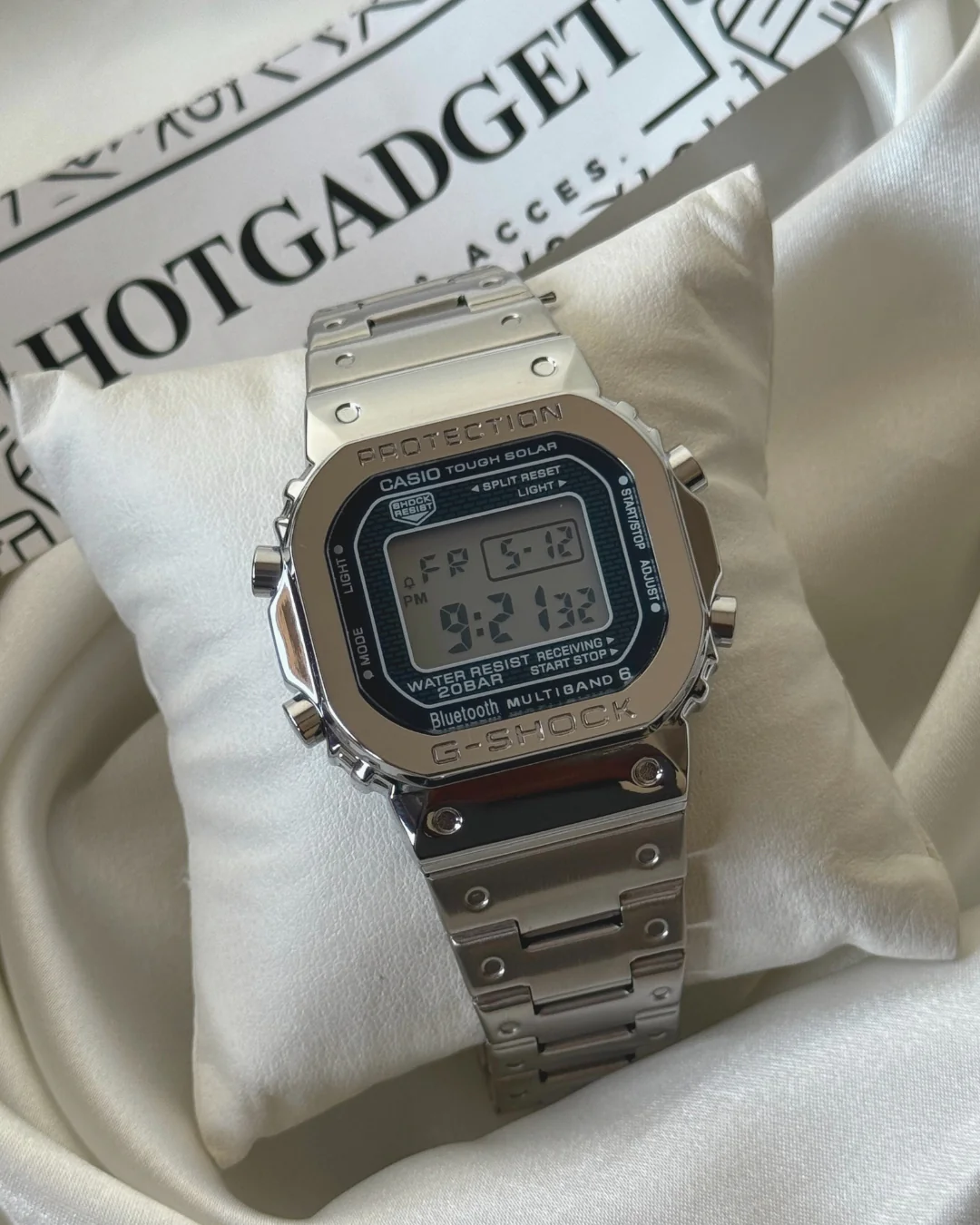 GShockGMWB5000 (Digital Watch) Silver - Image 4