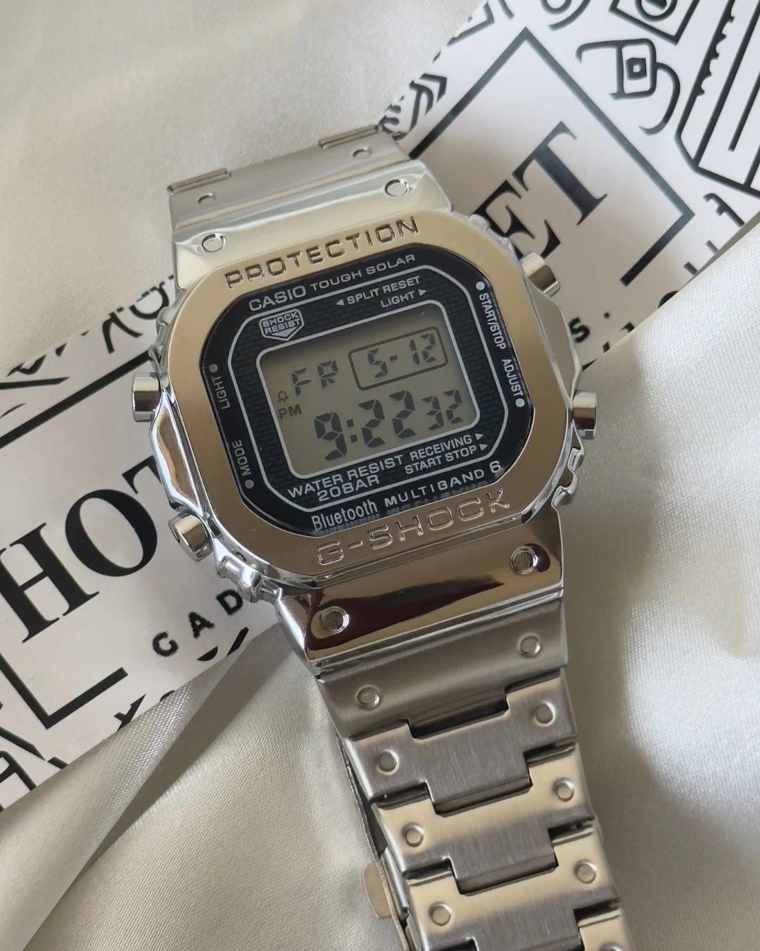 GShockGMWB5000 (Digital Watch) Silver - Image 5