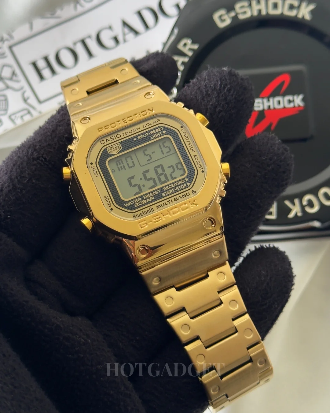 GShockGMWB5000 (Digital Watch) Gold - Image 4