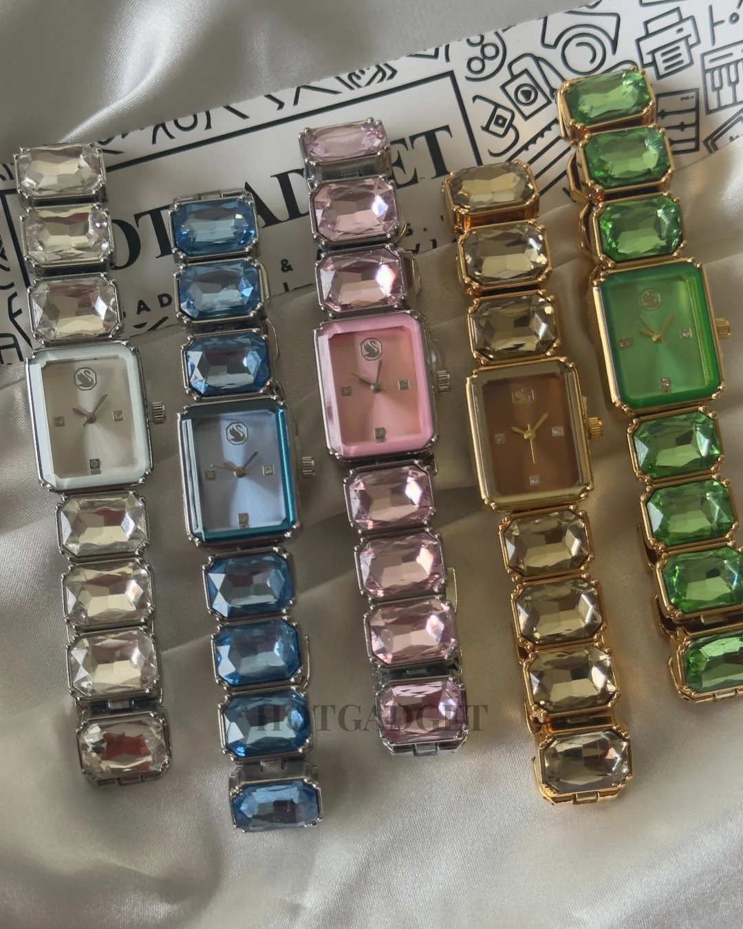 Swarvoski-Octagon (Bracelet Watch) - Image 5