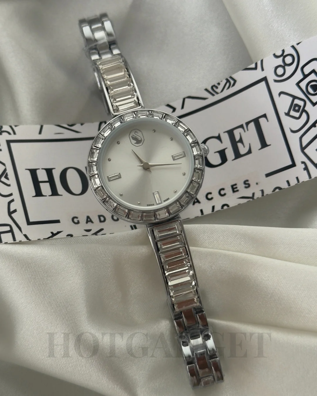 Swarvoski-Matrix Bangle (Bracelet Watch) - Image 4