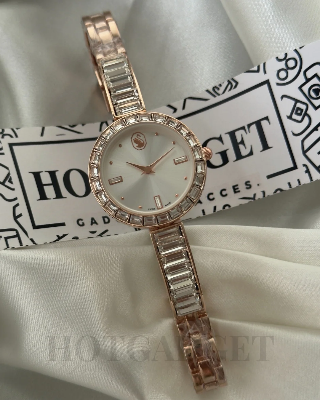 Swarvoski-Matrix Bangle (Bracelet Watch) - Image 6