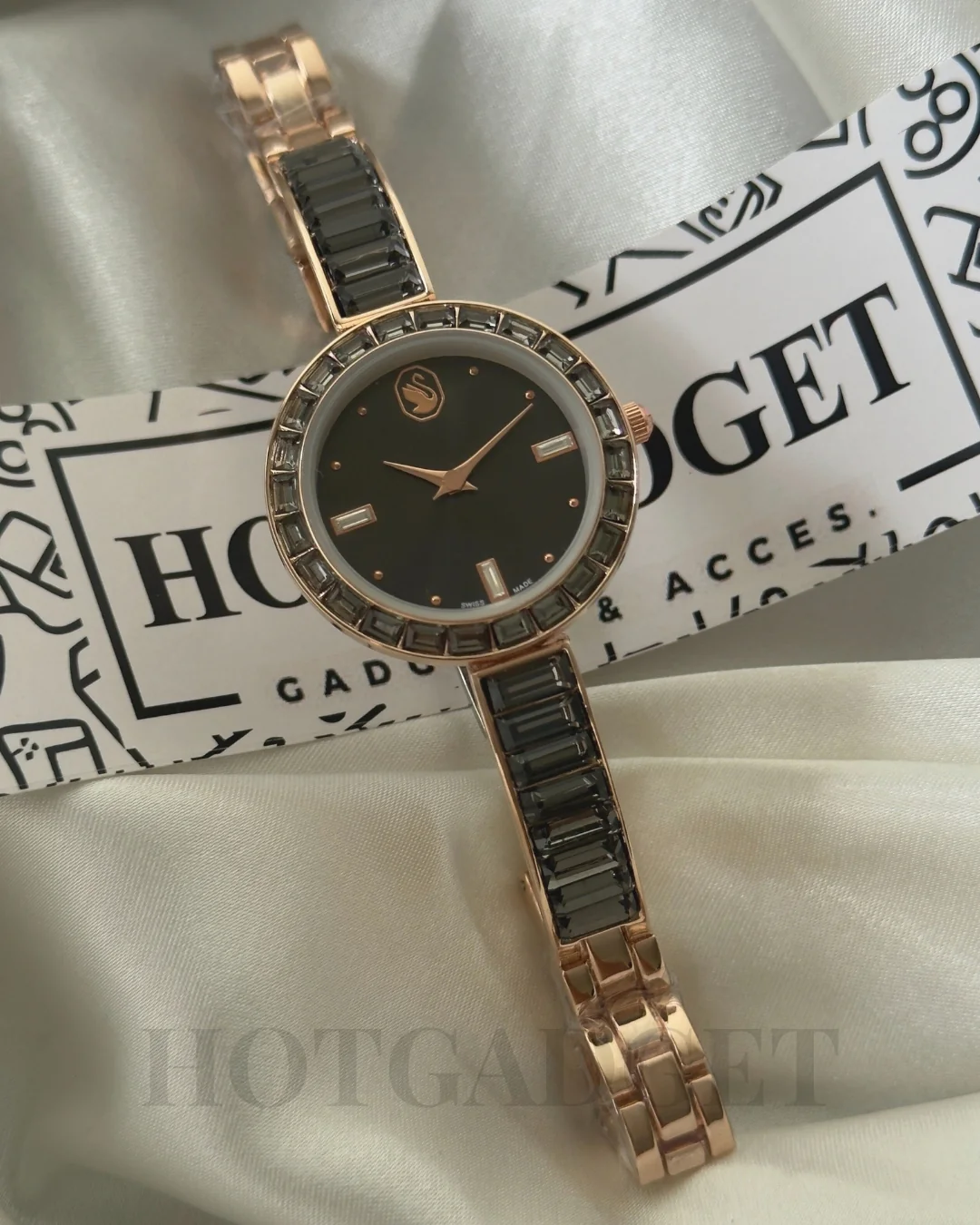 Swarvoski-Matrix Bangle (Bracelet Watch) - Image 8