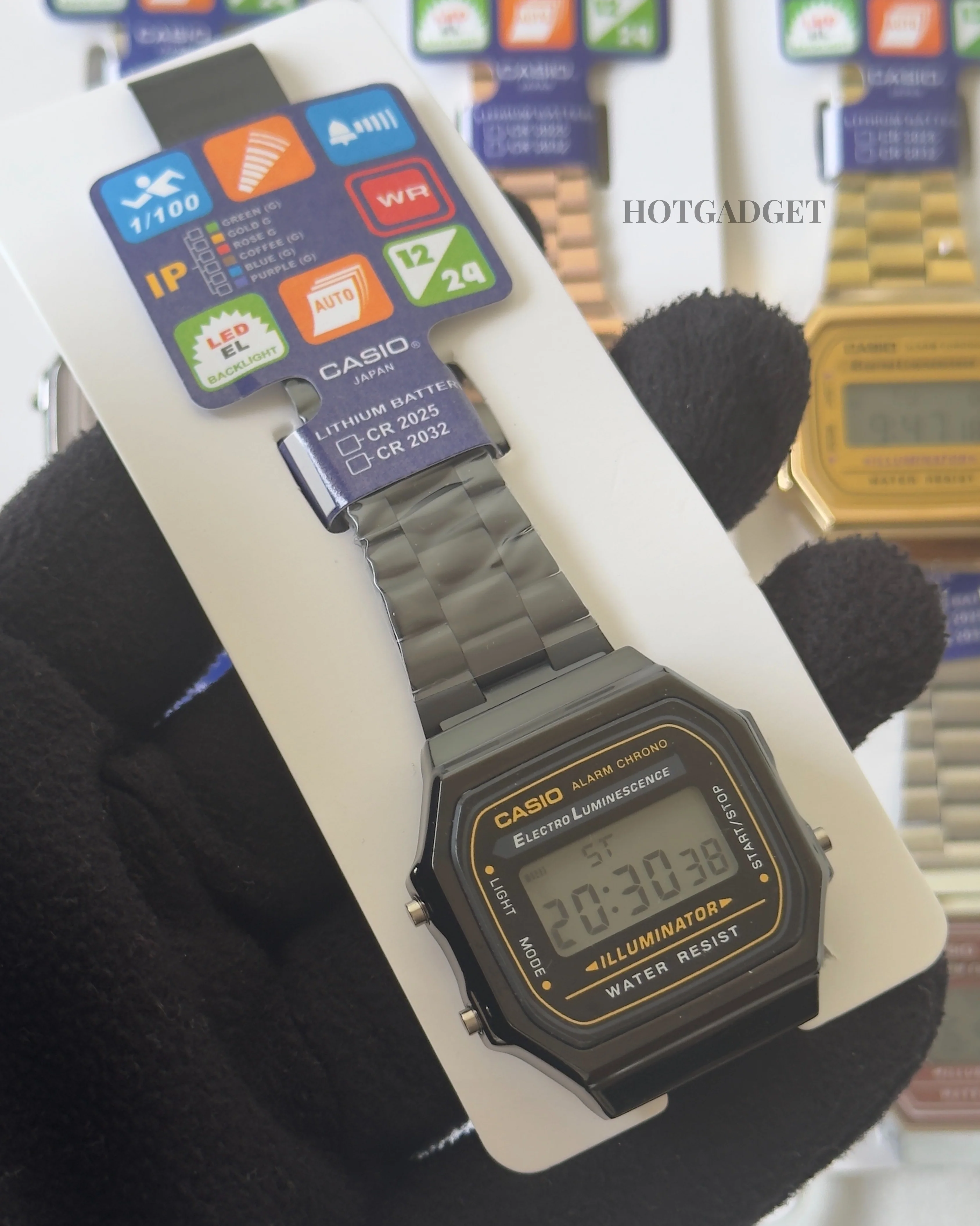 Vintage A168 Unisex (Digital Watch) - Image 6
