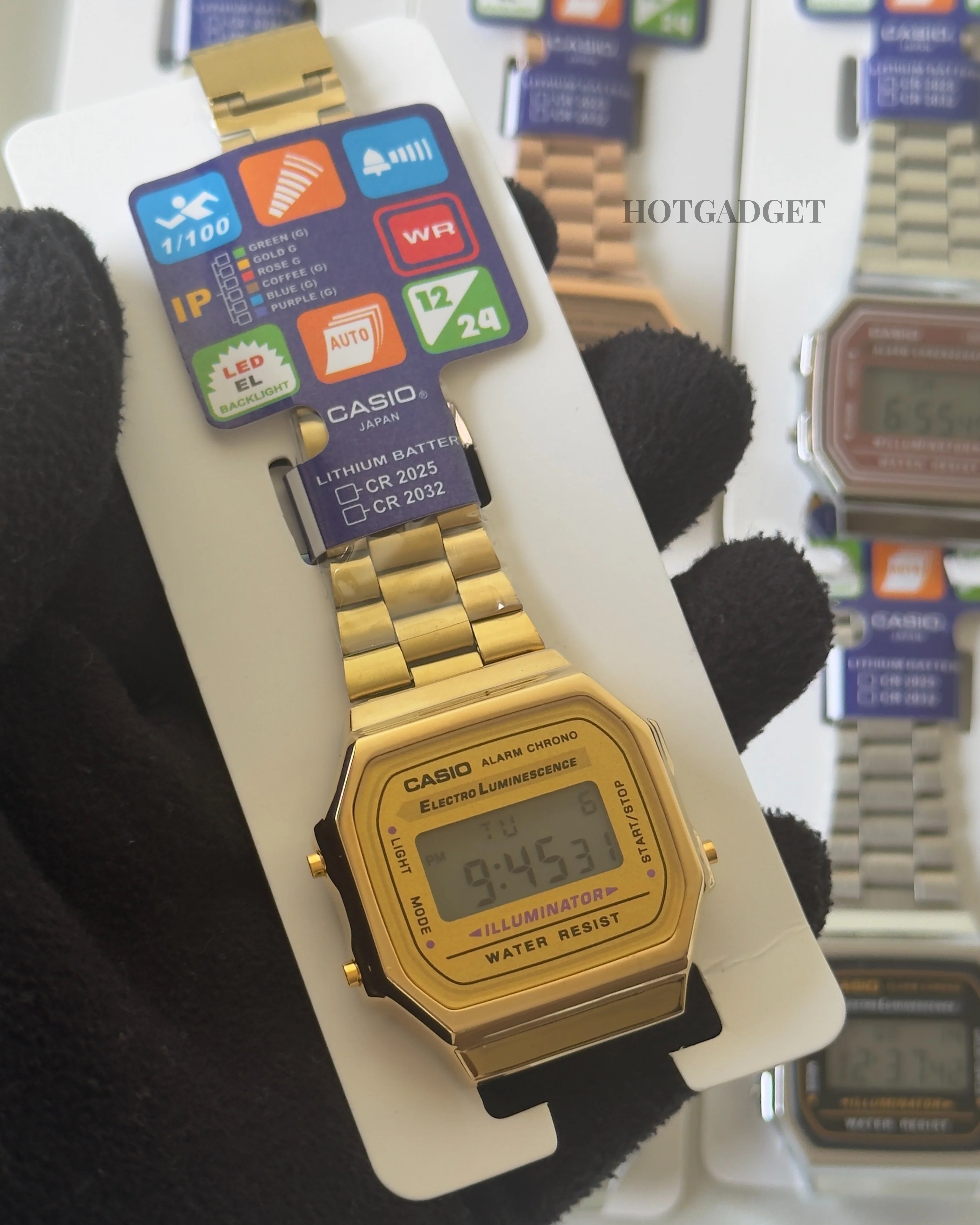 Vintage A168 Unisex (Digital Watch) - Image 4