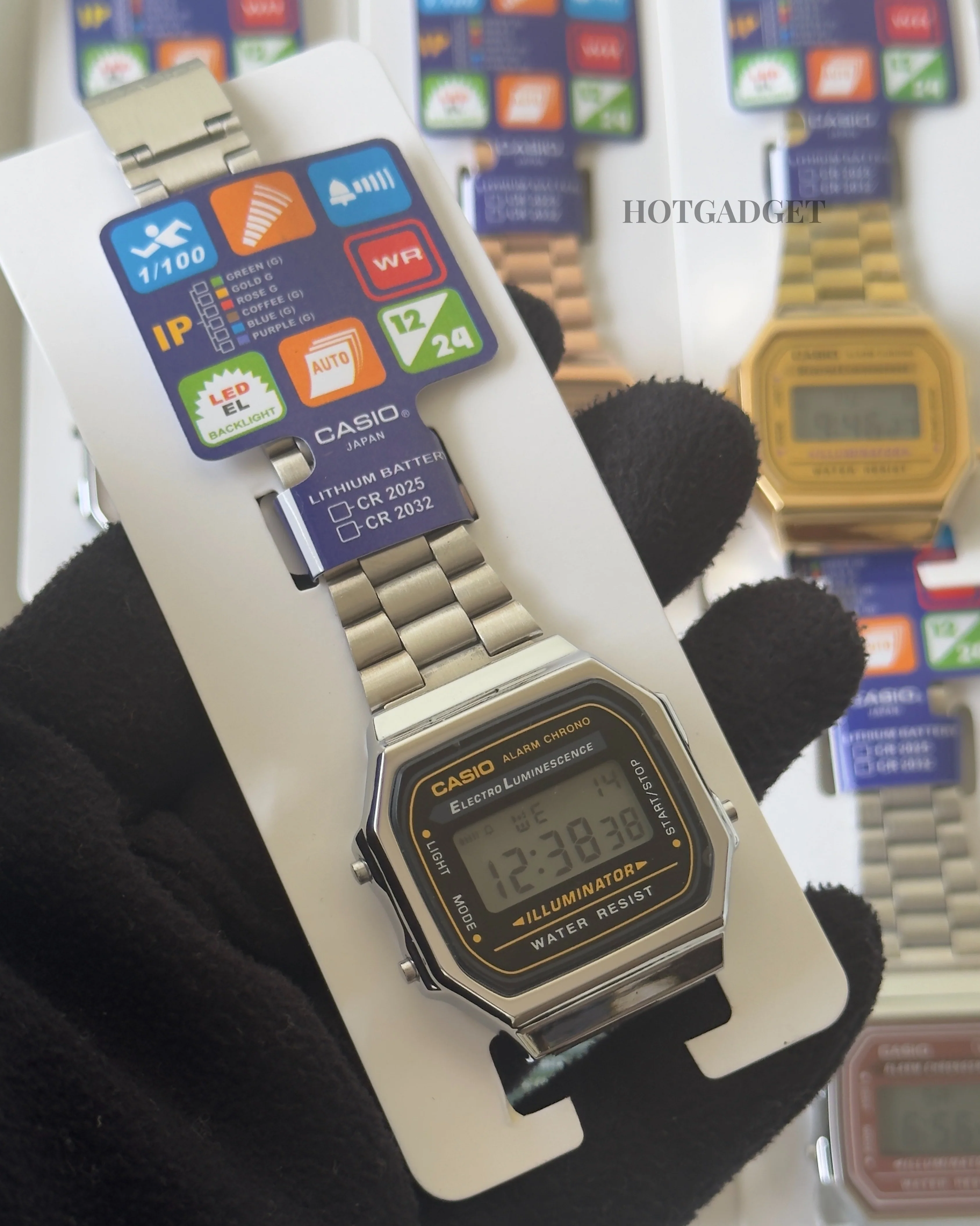 Vintage A168 Unisex (Digital Watch) - Image 5